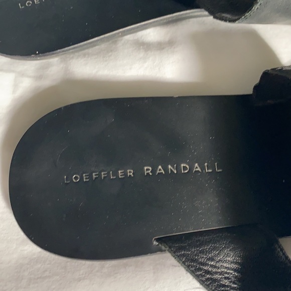Loeffler Randal black slip on Sandals - Picture 5 of 5